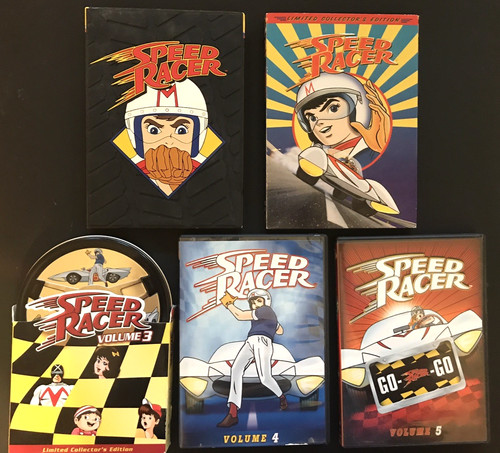Speed racer vols dvd - 1-5, lot
